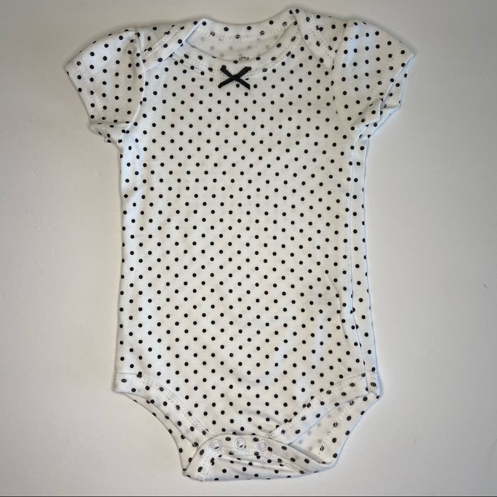Little Treasure Girl Bodysuit 0-3M Set of 4